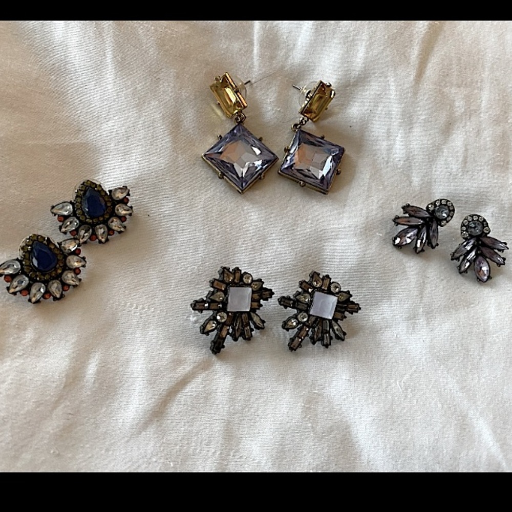 BaubleBar bundle of 4 earrings